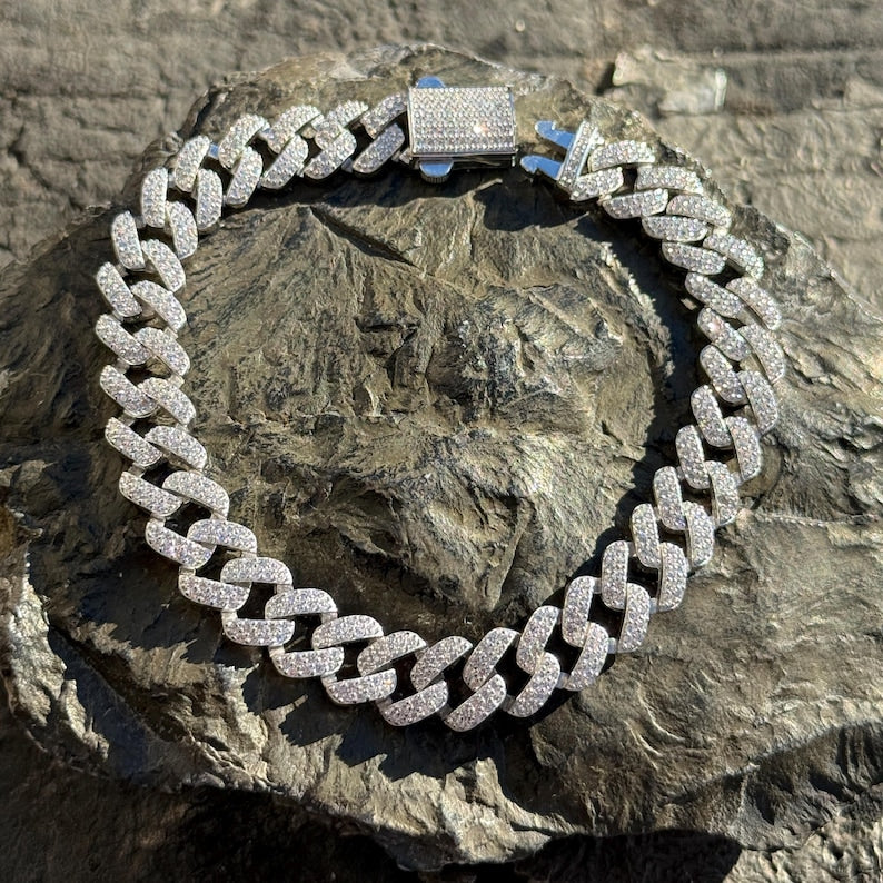 Silver White Dimond Chain 